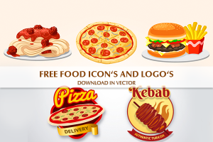 Free food icons and logos