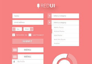 RED UI Design Kit