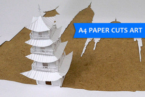 A4 paper cuts
